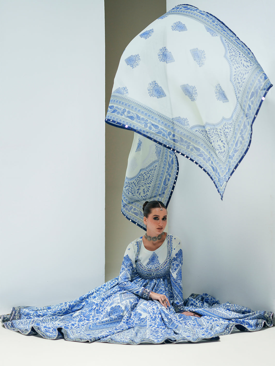 Bin Ilyas | Amour Luxury Lawn 26 | 88-A
