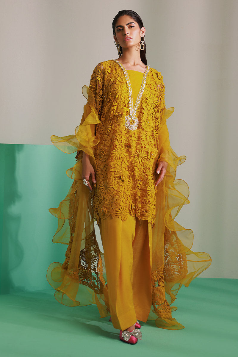 Chic Ophicial | Ruffles Collection | Tuscan Gold - Official Chic Ophicial stockist in UK - Sakeena London
