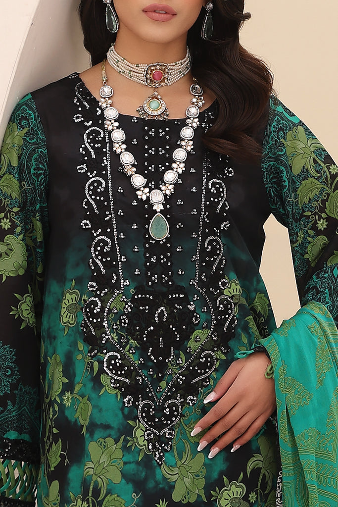Charizma | Naranji Embroidered Lawn 24 | CN4-007 - Official Charizma stockist in UK - Sakeena London