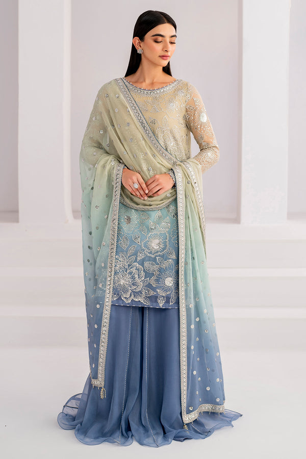 Jazmin | Formals Collection | CHIFFON UC-3052 - Official Jazmin stockist in UK - Sakeena London
