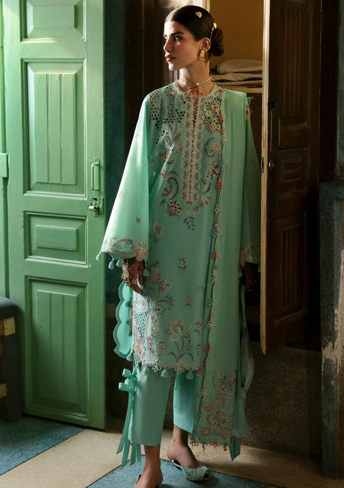 Lawn - Zaha - Nagina Unstitched 25 - SEHER (ZF-25-05)
