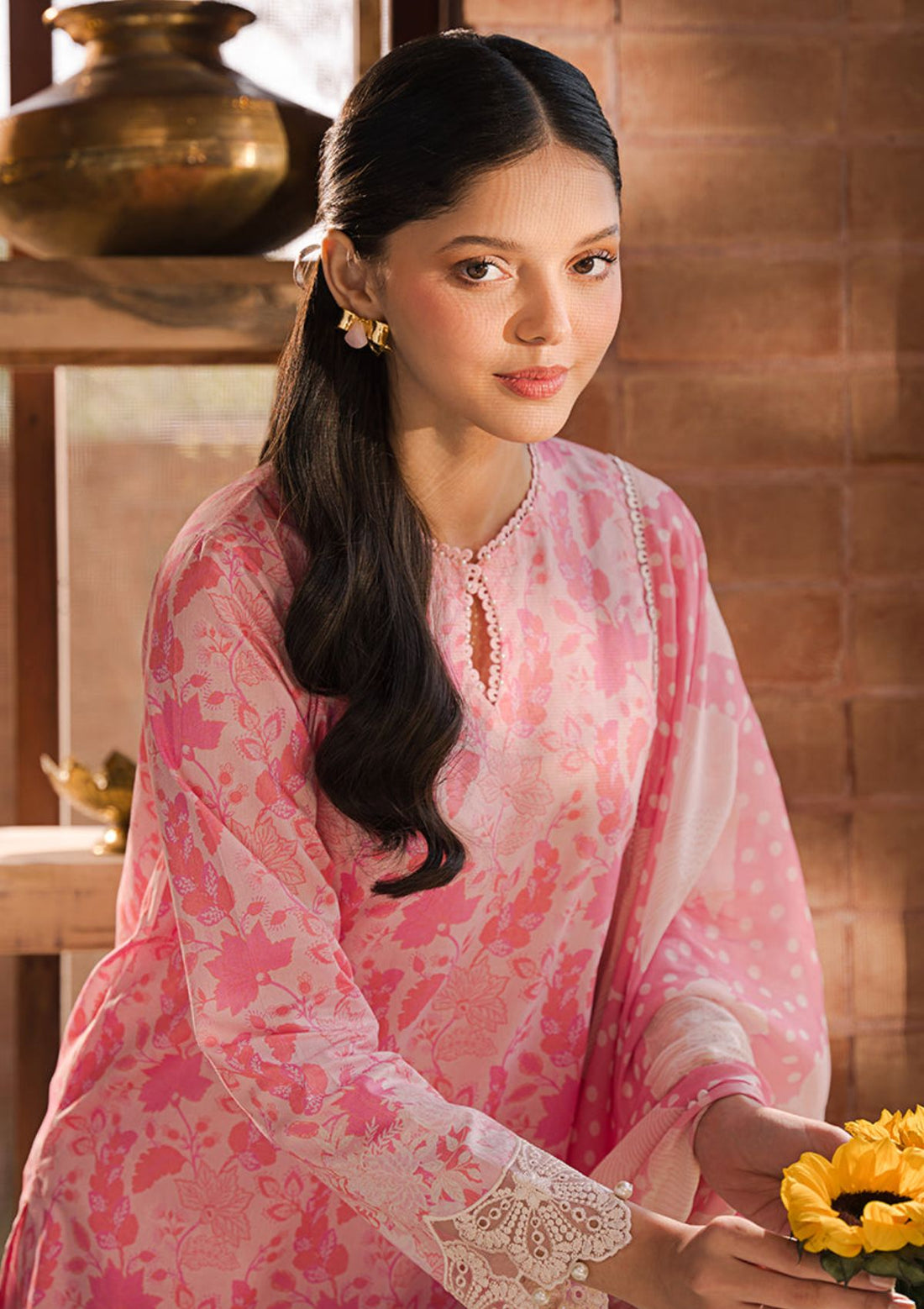 Lawn Collection - Cross Stitch - EidÃÂÃÂ LawnÃÂÃÂ - CEL24#22 - ROSE GLINT