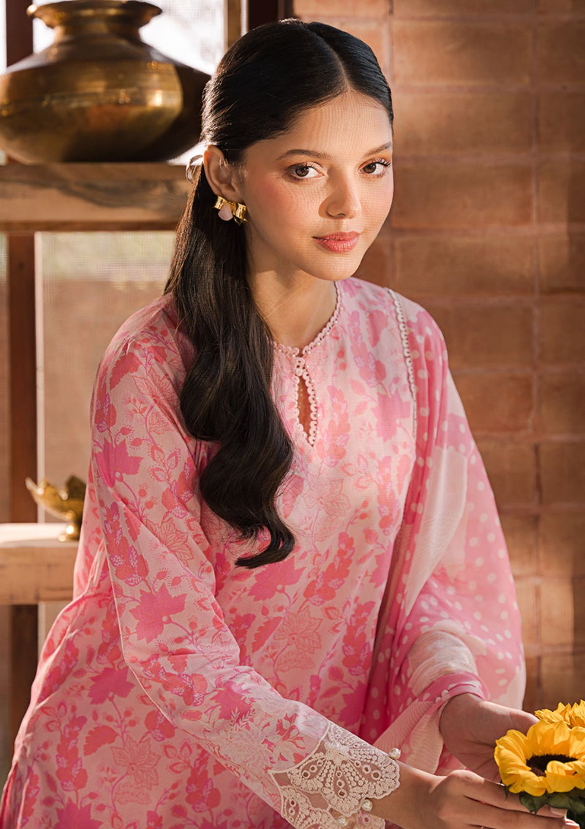 Lawn Collection - Cross Stitch - EidÃÂÃÂ LawnÃÂÃÂ - CEL24#22 - ROSE GLINT