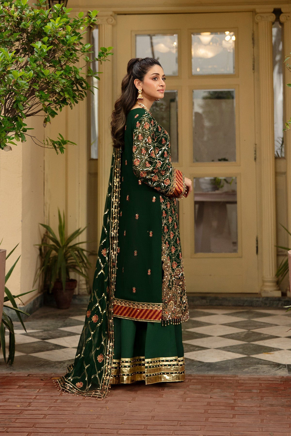 Raeesa Premium | Dehleez Formals | Dl 1038 - Official Raeesa Premium stockist in UK - Sakeena London