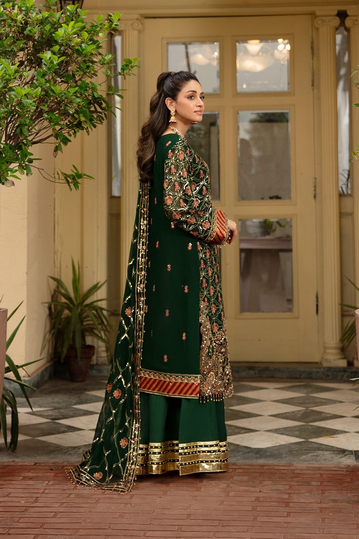 Raeesa Premium | Dehleez Formals | Dl 1038 - Official Raeesa Premium stockist in UK - Sakeena London
