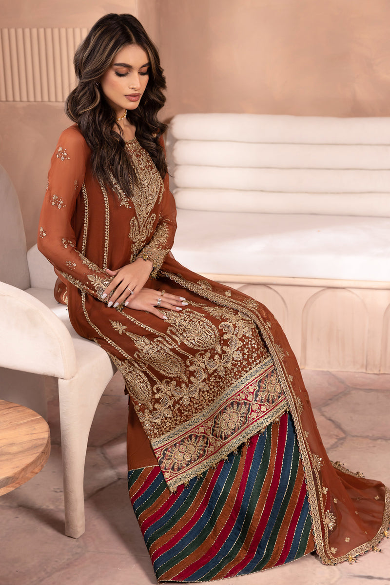 Jazmin | Formals Collection | CHIFFON UC-3040 - Official Jazmin stockist in UK - Sakeena London