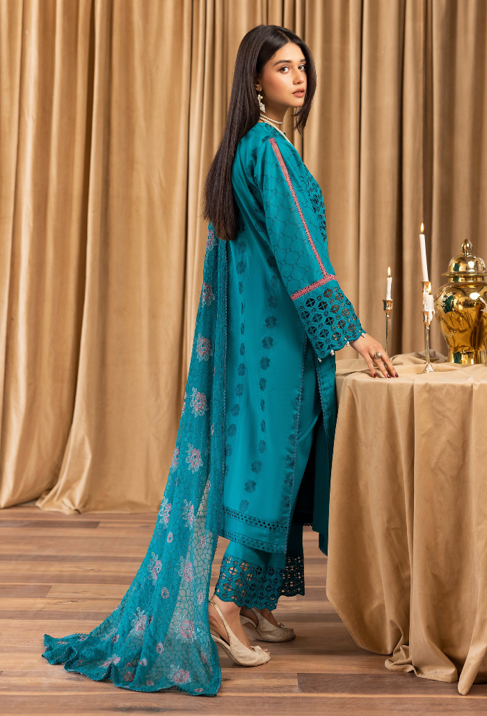 Humdum | Elegant Chikankari 25 | D04 - Official Humdum stockist in UK - Sakeena London