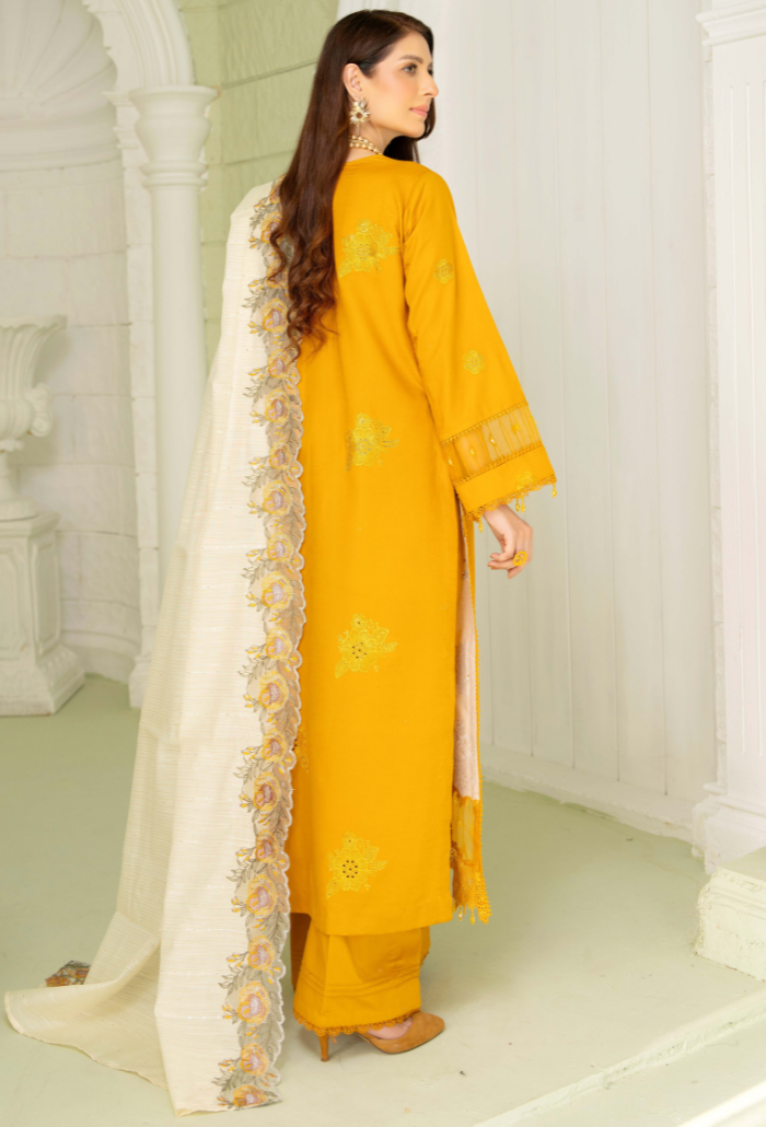 Humdum | Baad e Baharan Lawn | Baad e Baharan - D09 - Official HumDum stockist in UK - Sakeena London