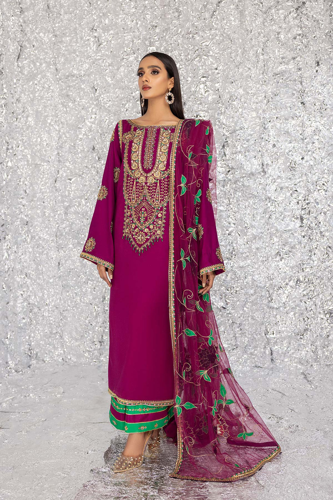 Mina Kashif | Luxury Pret | MK22-6 - Official Mina Kashif stockist in UK - Sakeena London