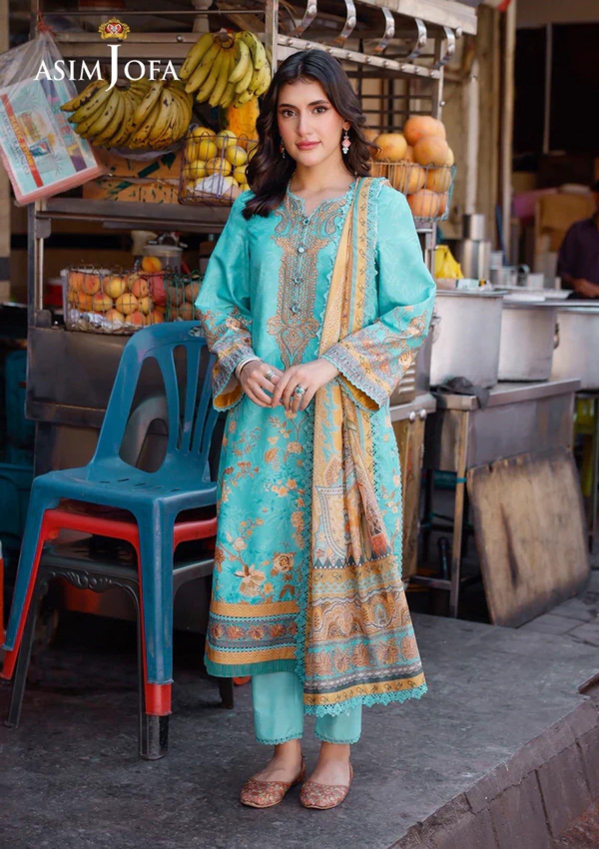 Lawn Collection - Asim Jofa - Arabic - AJPL#02