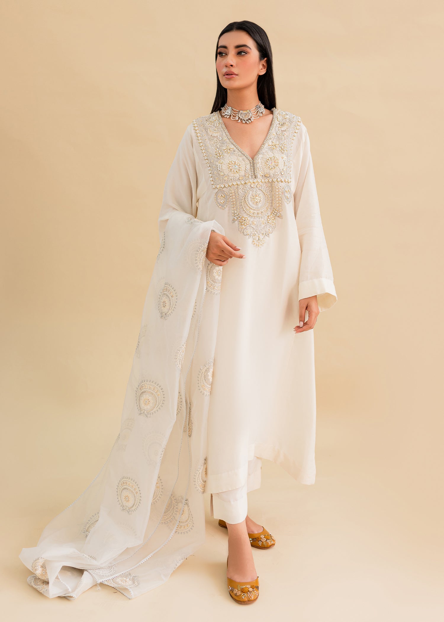 Sadaf Fawad Khan | Zinnia Festive Formals | Nysa - Official Sadaf Fawad Khan stockist in UK - Sakeena London