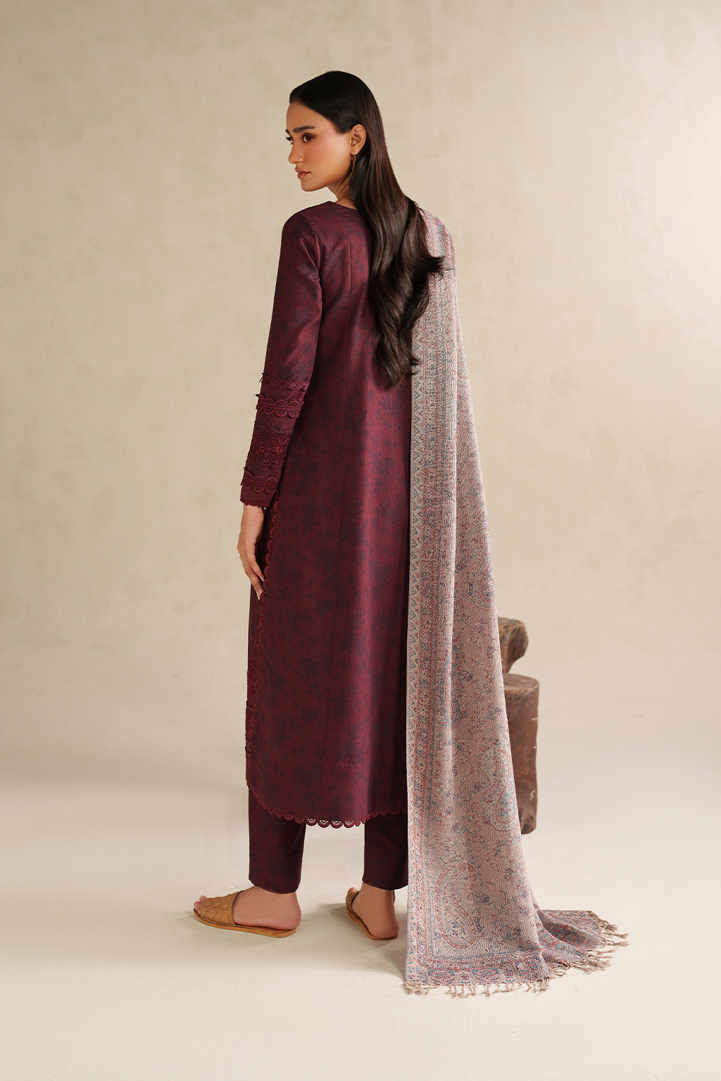 Iznik | Winter Chapter 25 | UE-590 Printed Khaddar - Official Iznik stockist in UK - Sakeena London