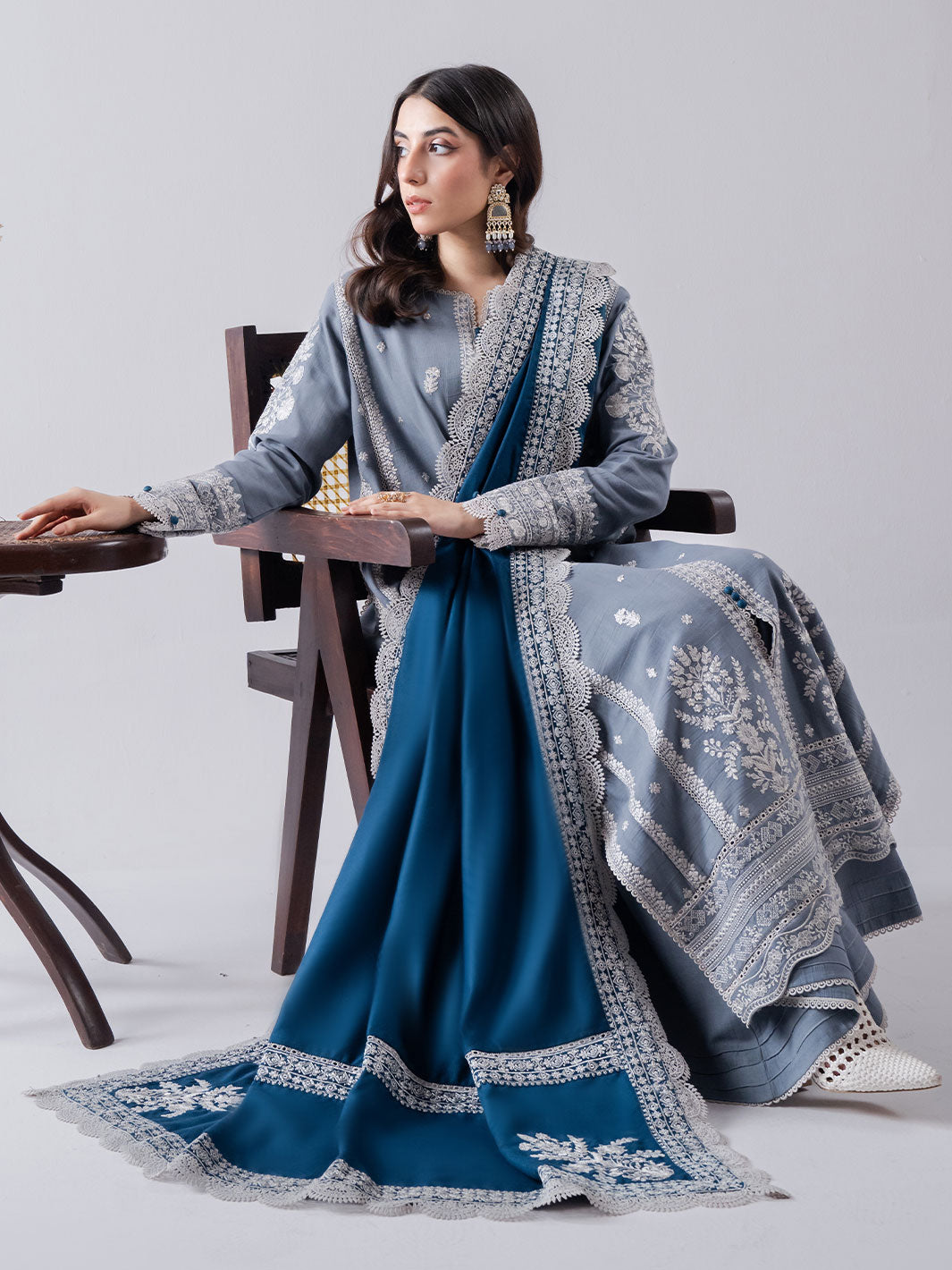 Faiza Faisal | Winter Edit 2024 | ELAAF - Official Faiza Faisal stockist in UK - Sakeena London