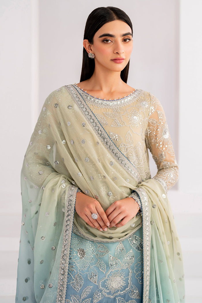 Jazmin | Formals Collection | CHIFFON UC-3052 - Official Jazmin stockist in UK - Sakeena London