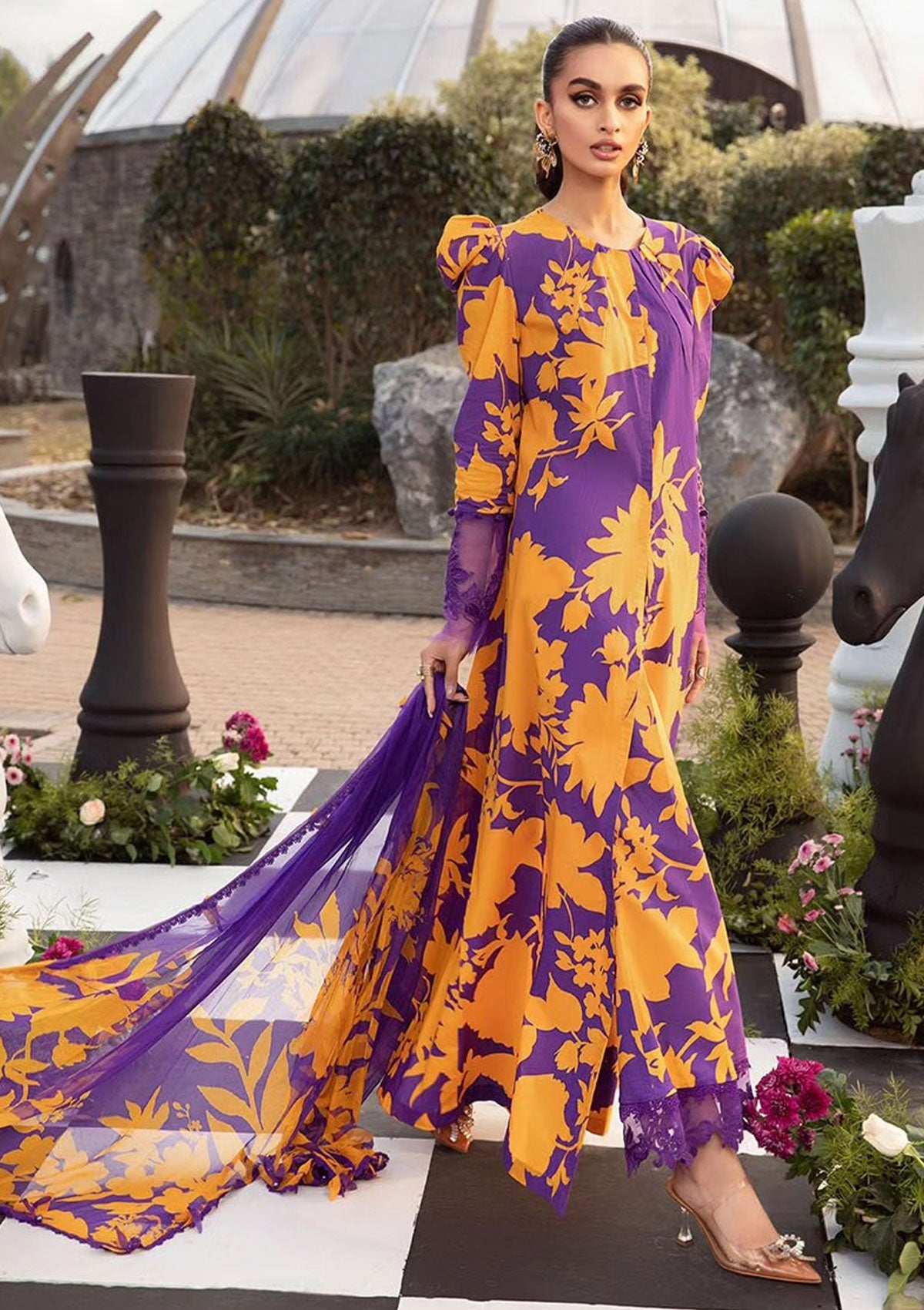 Lawn Collection - Maria B - M Prints - Spring Summer - MM24#11 A