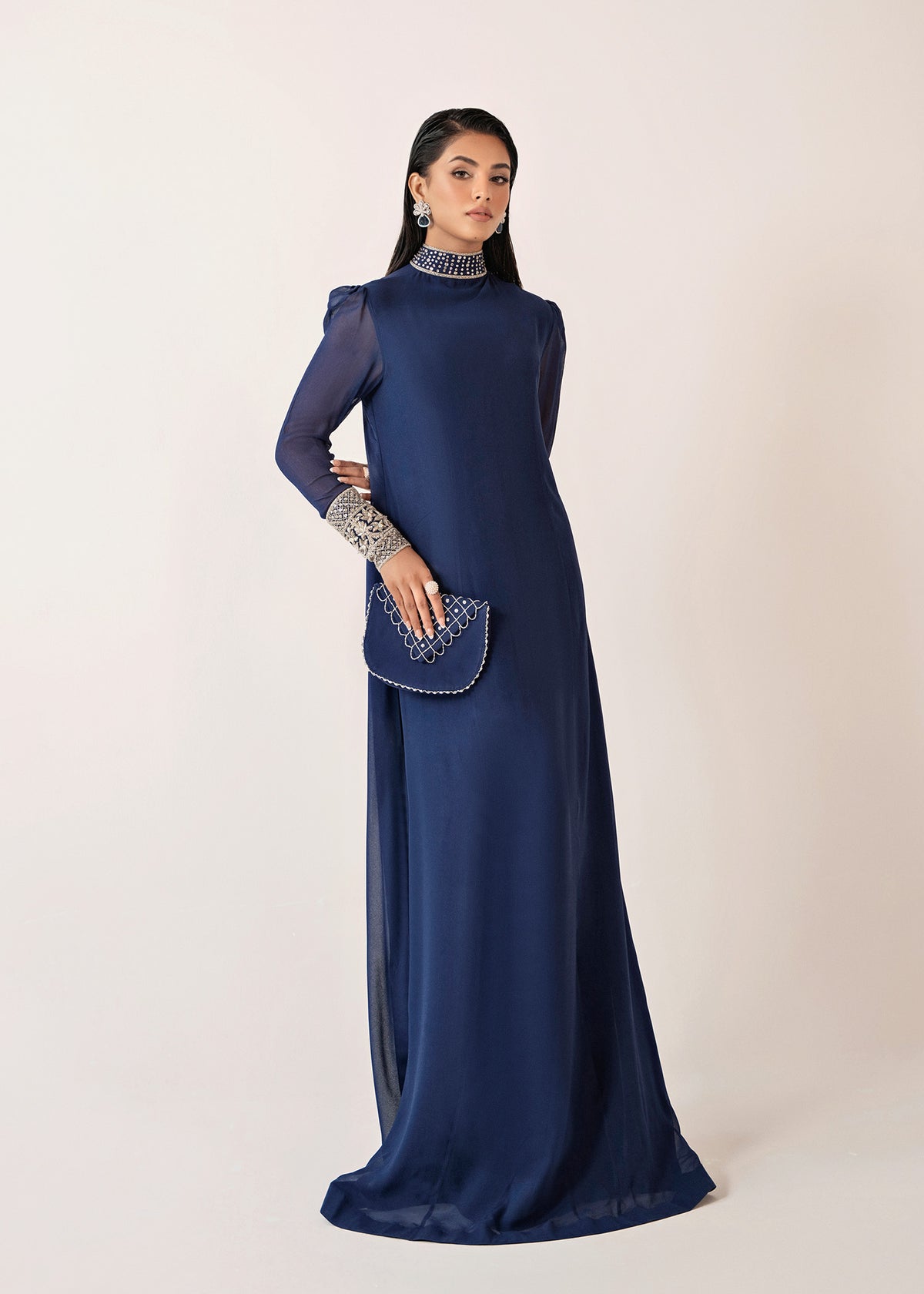 Dastoor | Euphoria Luxury Pret 24 | Azure - Official Dastoor stockist in UK - Sakeena London