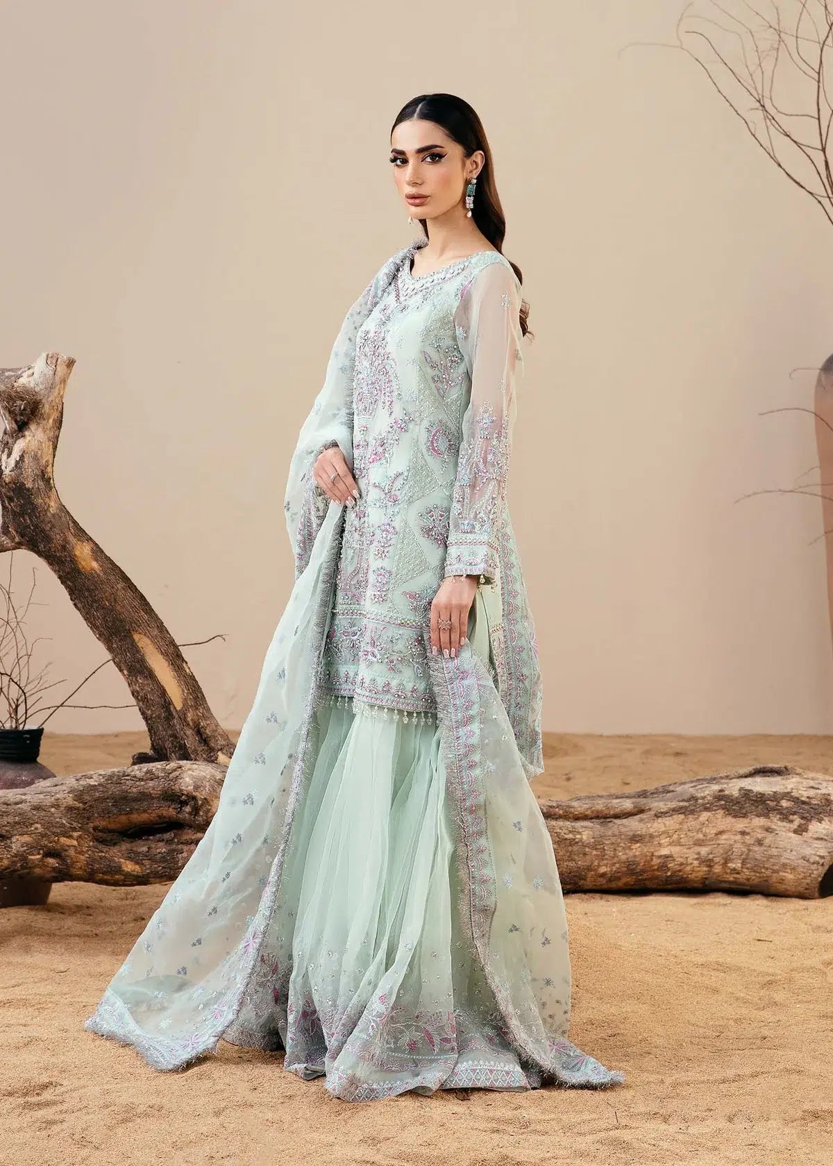 Dastoor | Noor-E-Jahan Wedding Collection'24 | Whisper - Official Dastoor stockist in UK - Sakeena London