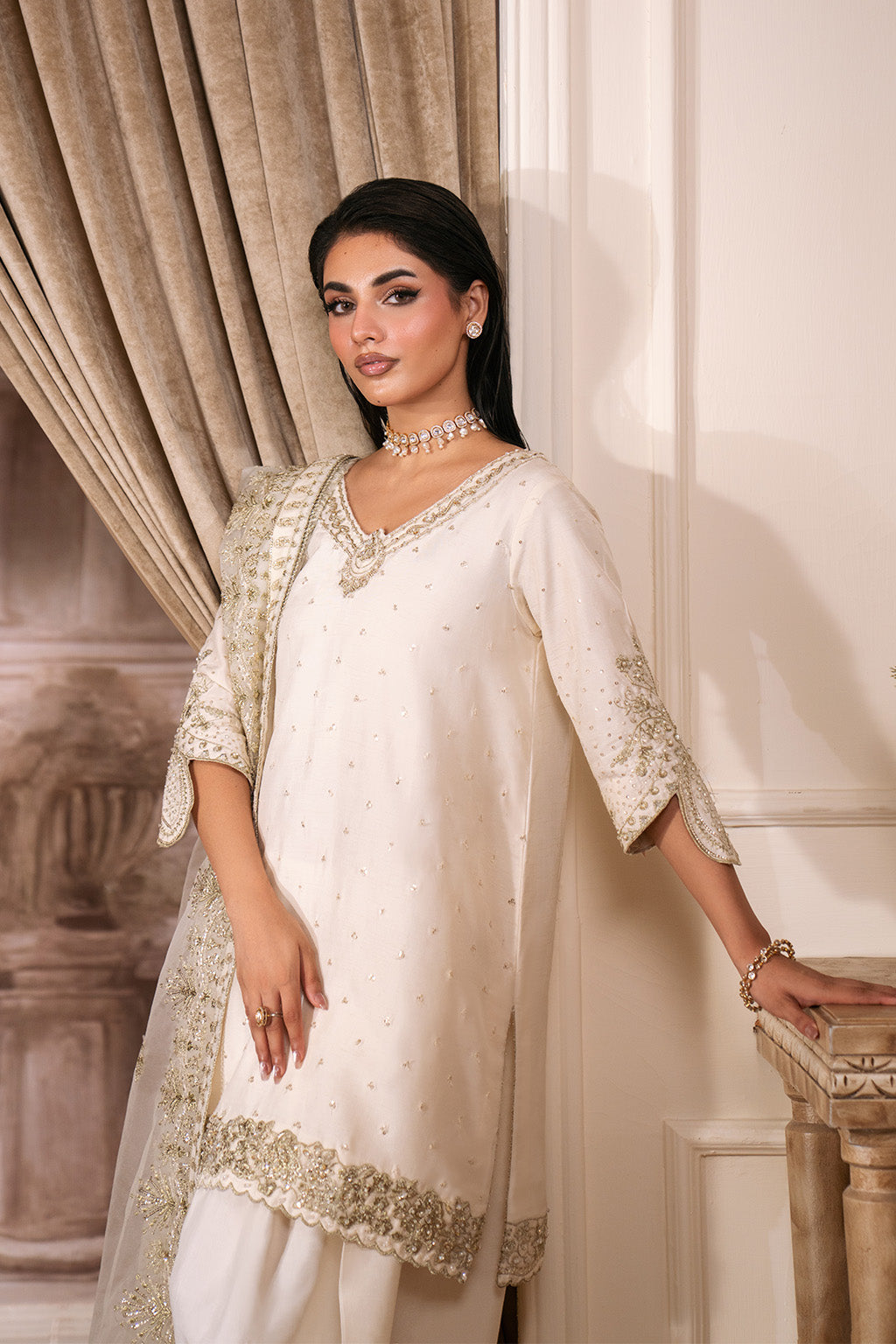 Neeshay | Luxe Pret | Ivoria - Official Neeshay stockist in UK - Sakeena London
