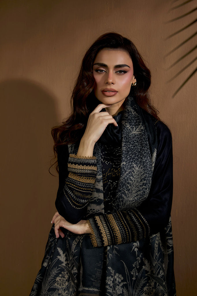 Sobia Nazir | Winter Shawl 25 | Design 1A - Official Sobia Nazir stockist in UK - Sakeena London