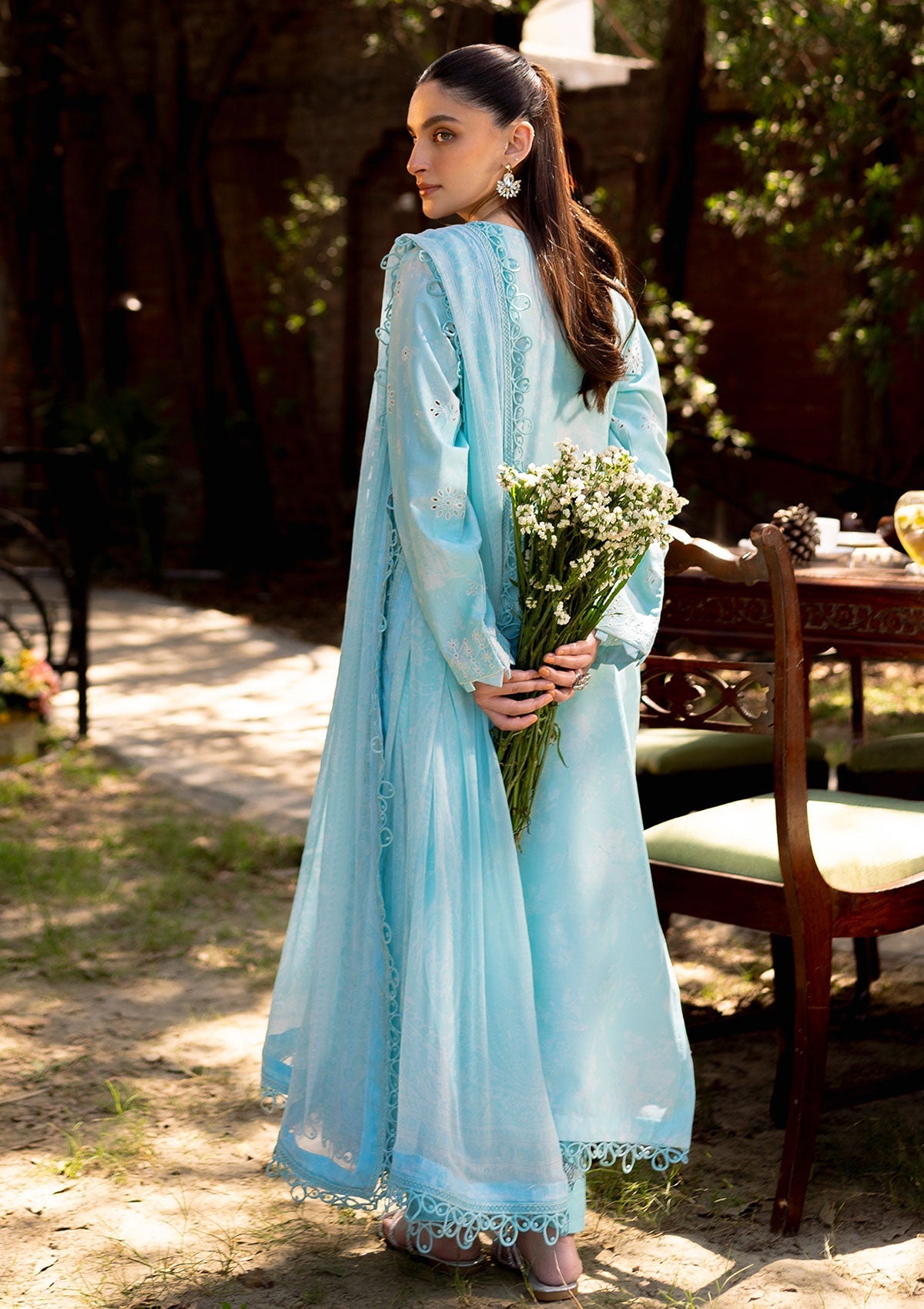Lawn Collection - Neeshay - Summer Lines - Printkari - NP24#02 - Oasis