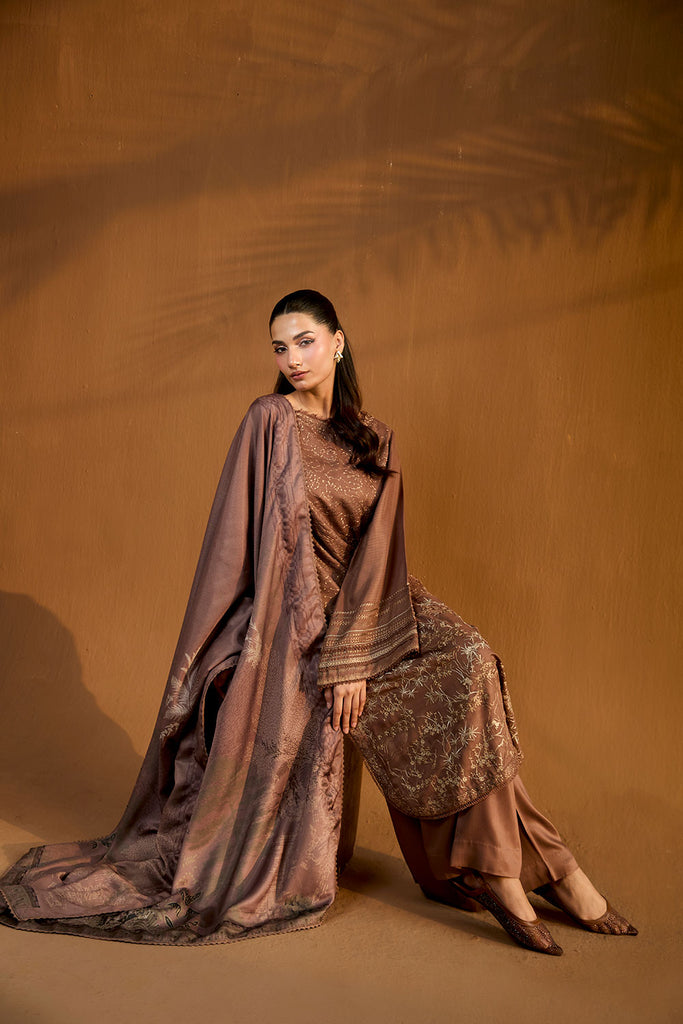 Sobia Nazir | Winter Shawl 25 | Design 1B - Official Sobia Nazir stockist in UK - Sakeena London
