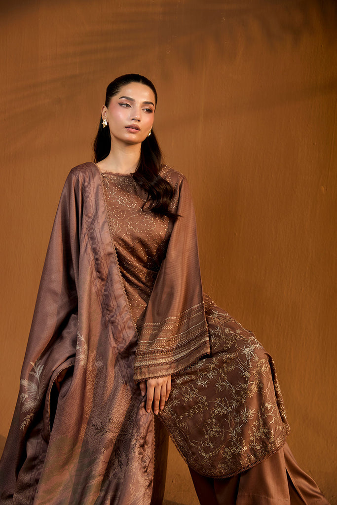 Sobia Nazir | Winter Shawl 25 | Design 1B - Official Sobia Nazir stockist in UK - Sakeena London
