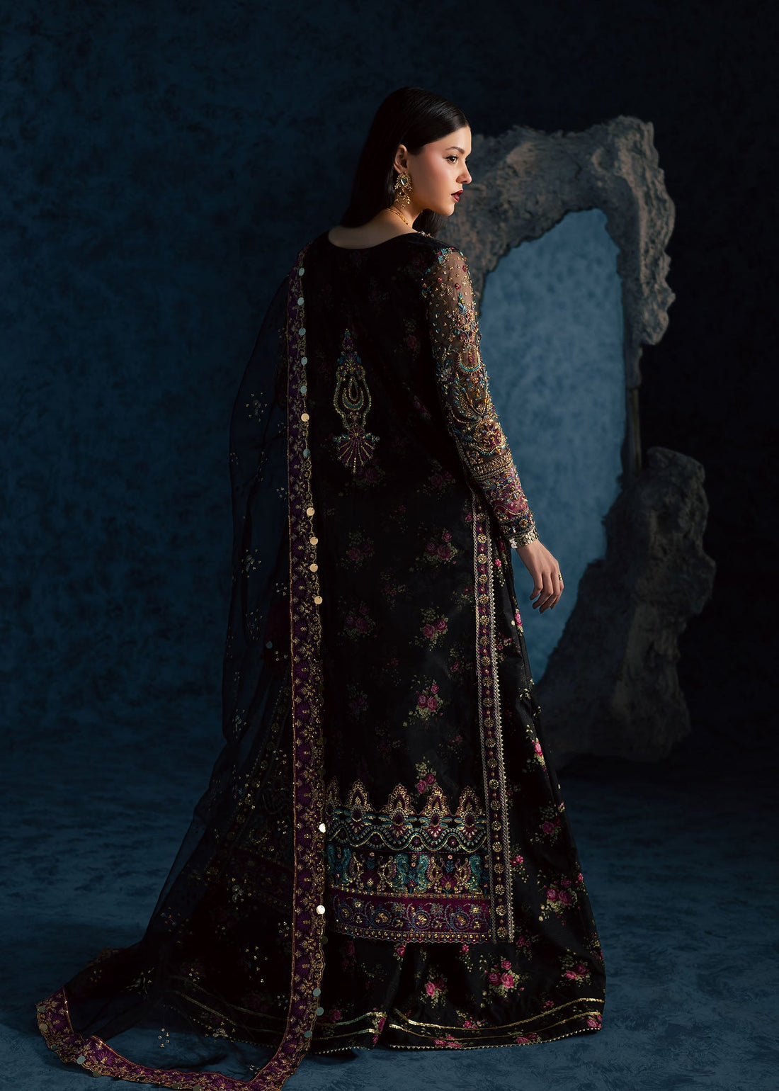 Maria Osama Khan | Lamhay Wedding Festive | MEHTAB - Official Maria Osama Khan stockist in UK - Sakeena London