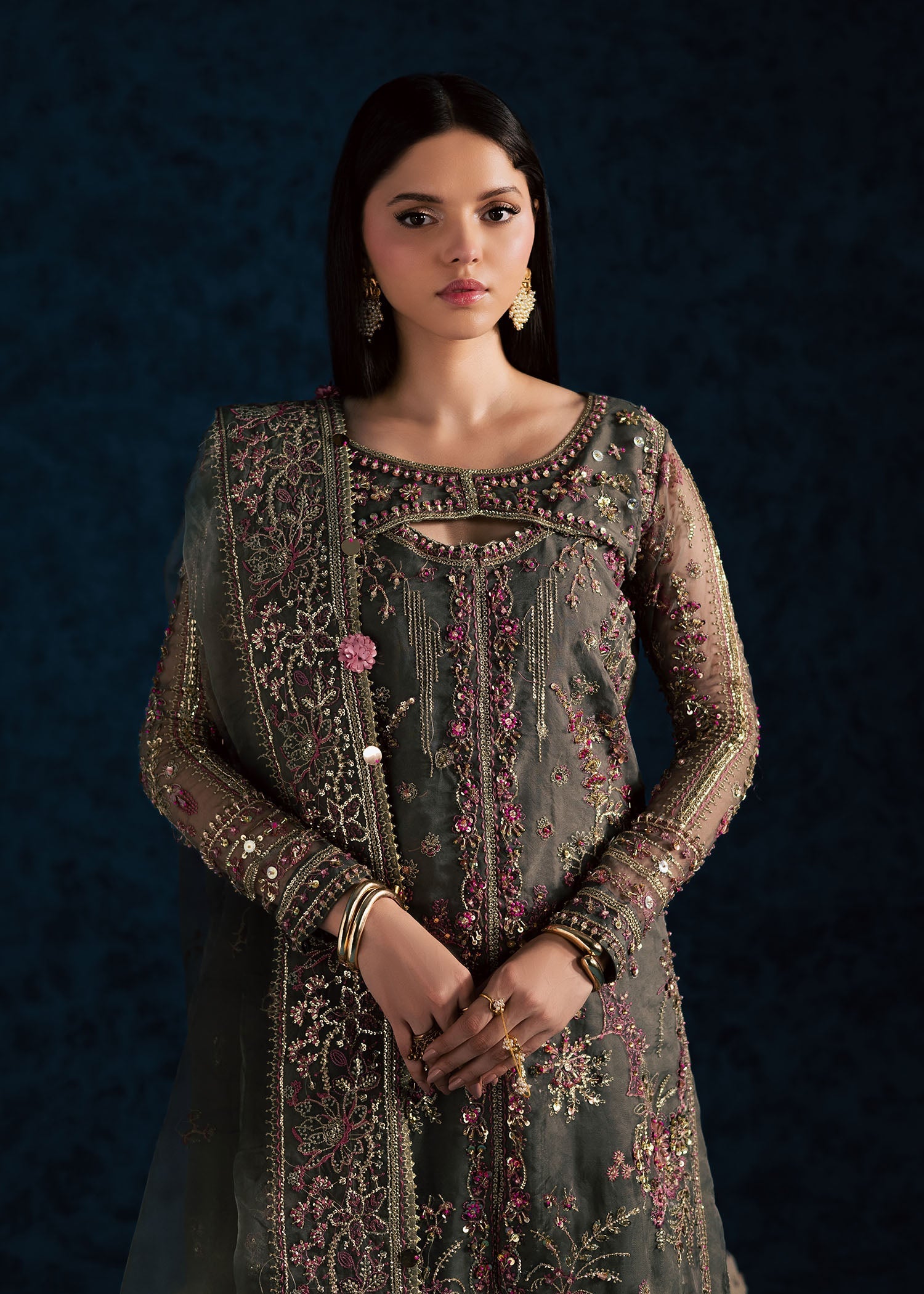 Maria Osama Khan | Lamhay Wedding Festive | SAHAR - Official Maria Osama Khan stockist in UK - Sakeena London