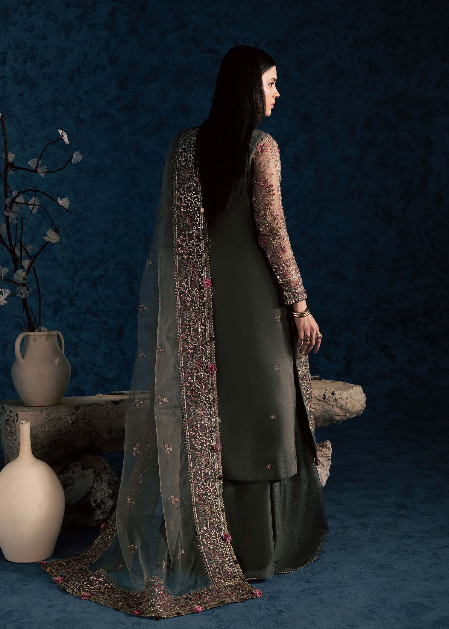 Maria Osama Khan | Lamhay Wedding Festive | SAHAR - Official Maria Osama Khan stockist in UK - Sakeena London