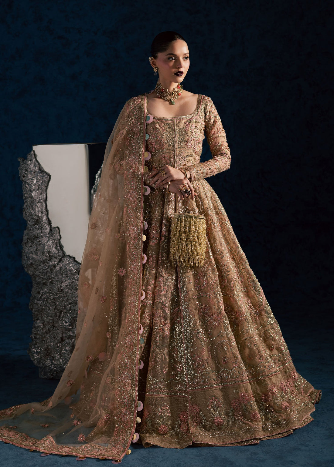 Maria Osama Khan | Lamhay Wedding Festive | NISBAT - Official Maria Osama Khan stockist in UK - Sakeena London