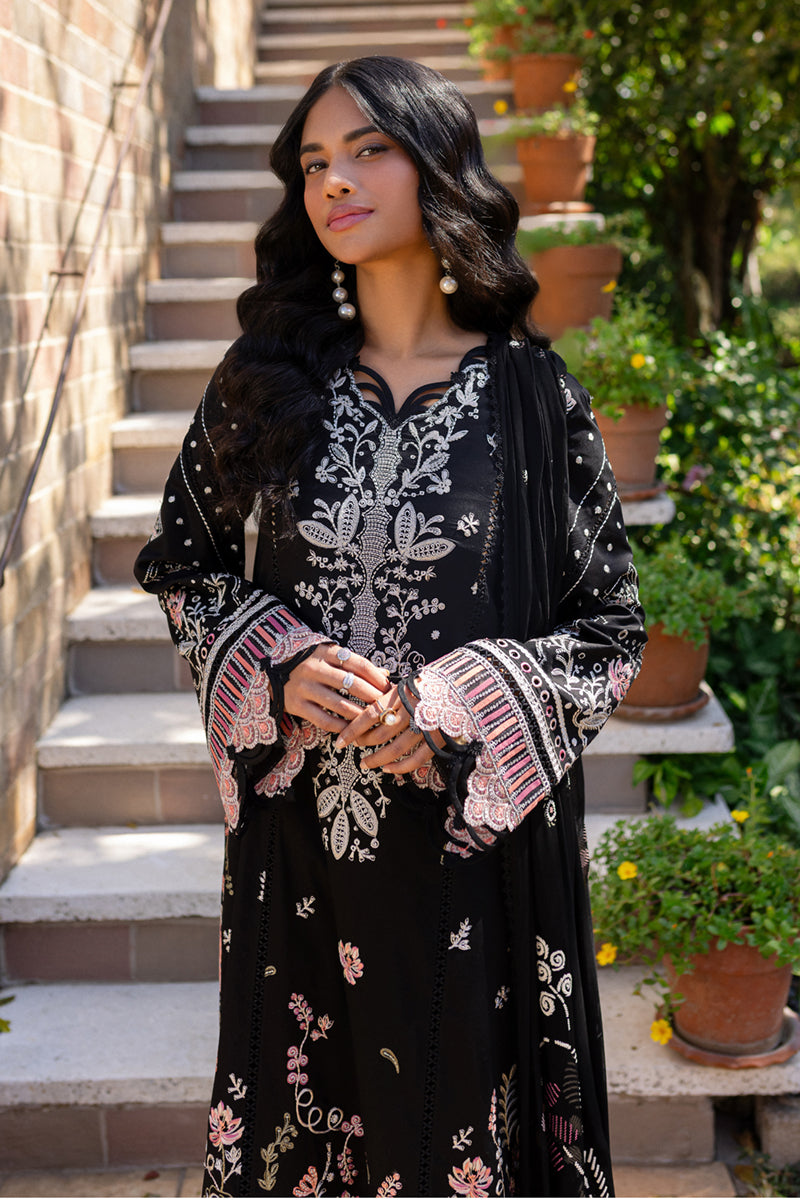 Qalamkar | Q Line Lawn 25 | QM-04 Gigi - Official Qalamkar stockist in UK - Sakeena London
