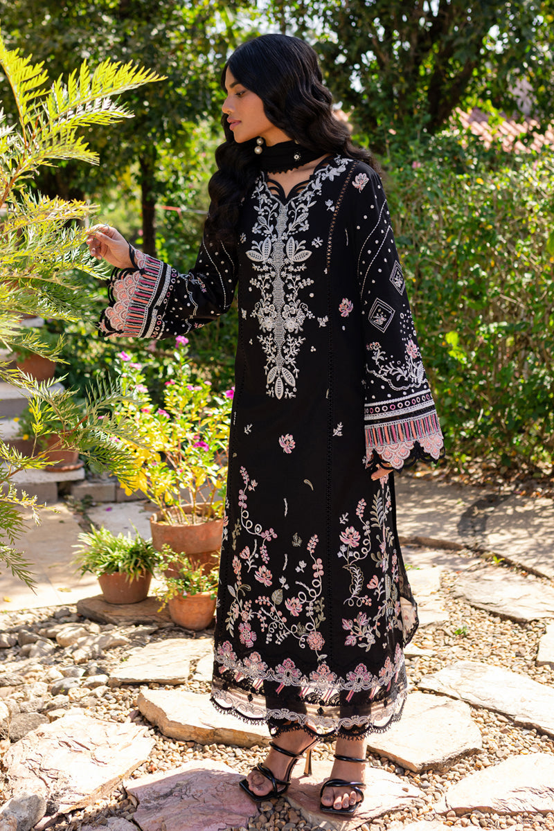 Qalamkar | Q Line Lawn 25 | QM-04 Gigi - Official Qalamkar stockist in UK - Sakeena London