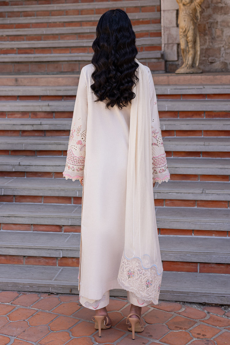 Qalamkar | Q Line Lawn 25 | QM-02 Cheri - Official Qalamkar stockist in UK - Sakeena London