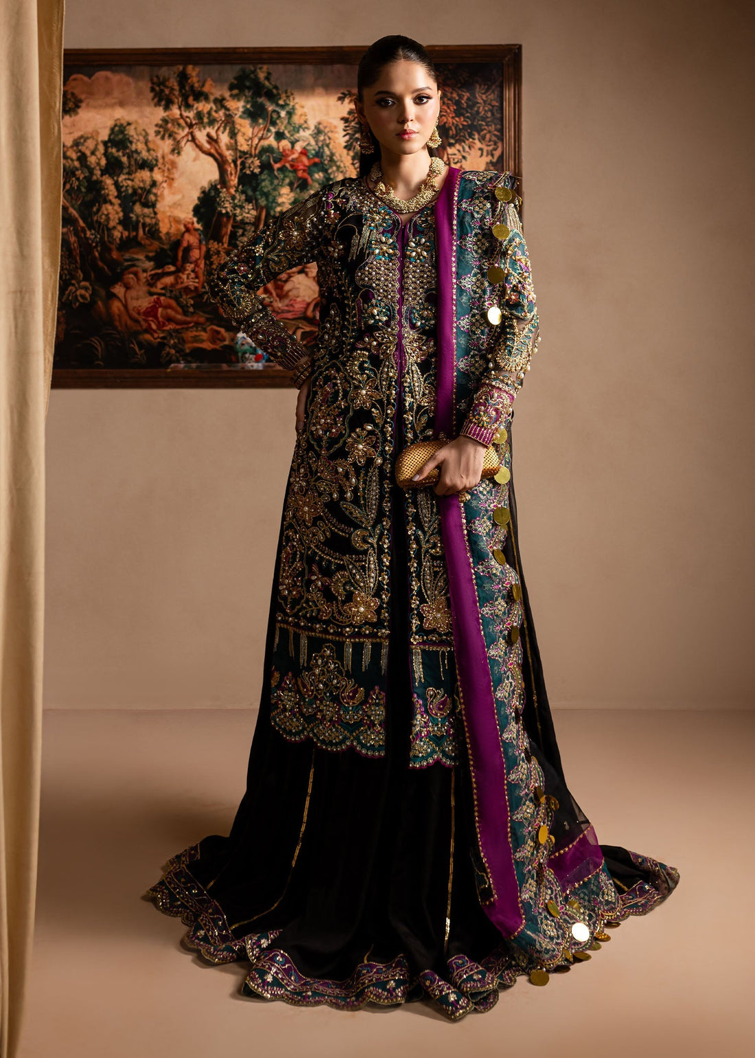 Maria Osama Khan | Lamhay Wedding Festive | Zumar - Official Maria Osama Khan stockist in UK - Sakeena London