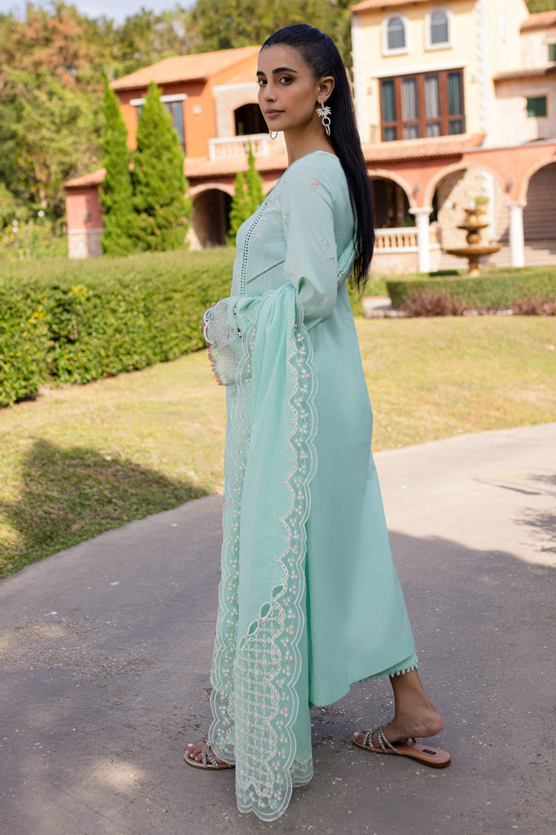 Qalamkar | Q Line Lawn 25 | QM-13 Helen - Official Qalamkar stockist in UK - Sakeena London