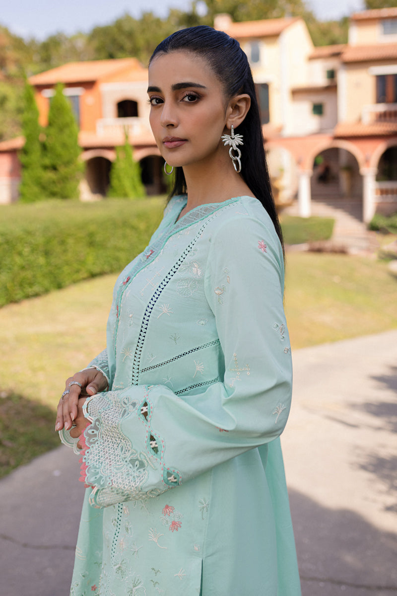 Qalamkar | Q Line Lawn 25 | QM-13 Helen - Official Qalamkar stockist in UK - Sakeena London