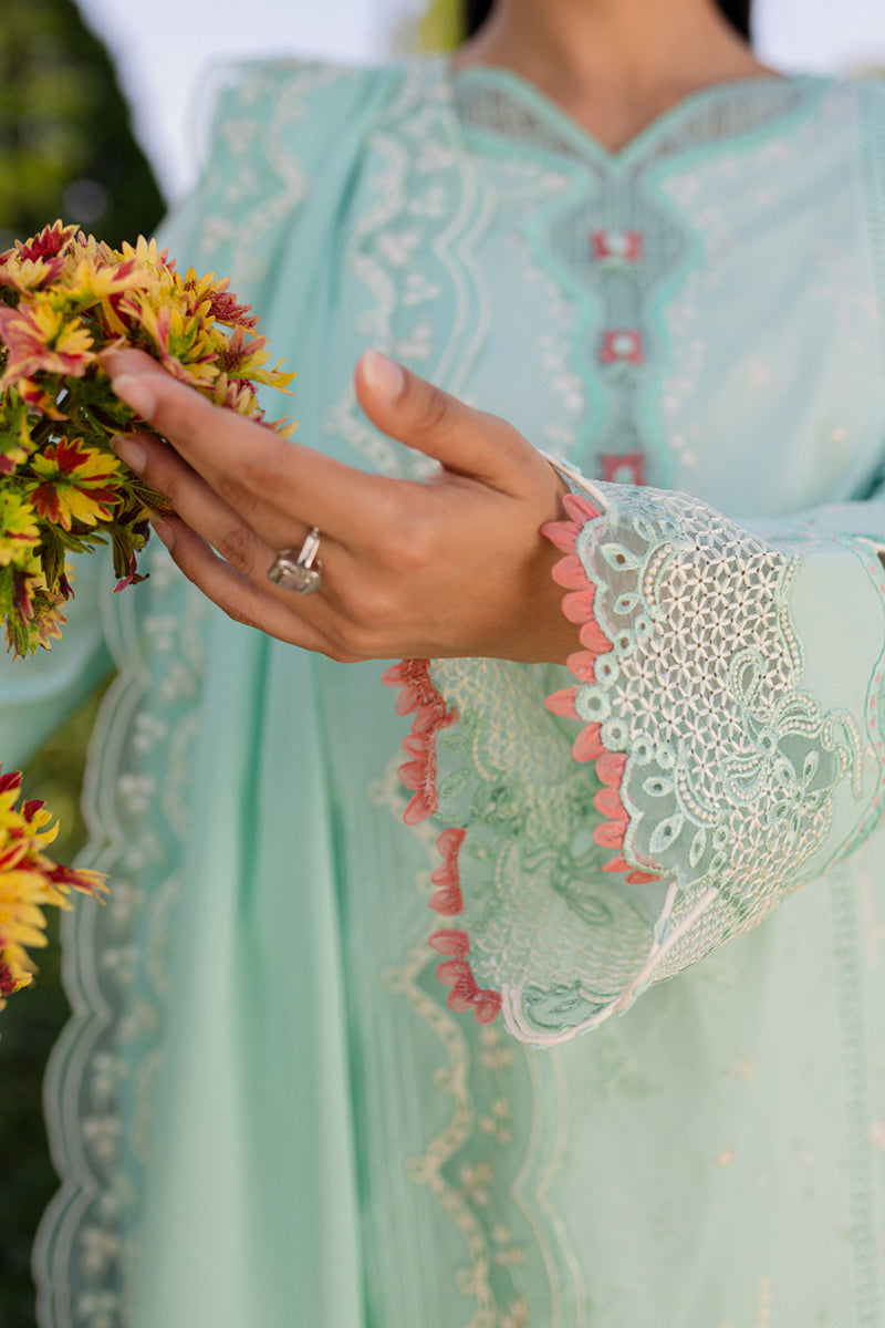Qalamkar | Q Line Lawn 25 | QM-13 Helen - Official Qalamkar stockist in UK - Sakeena London