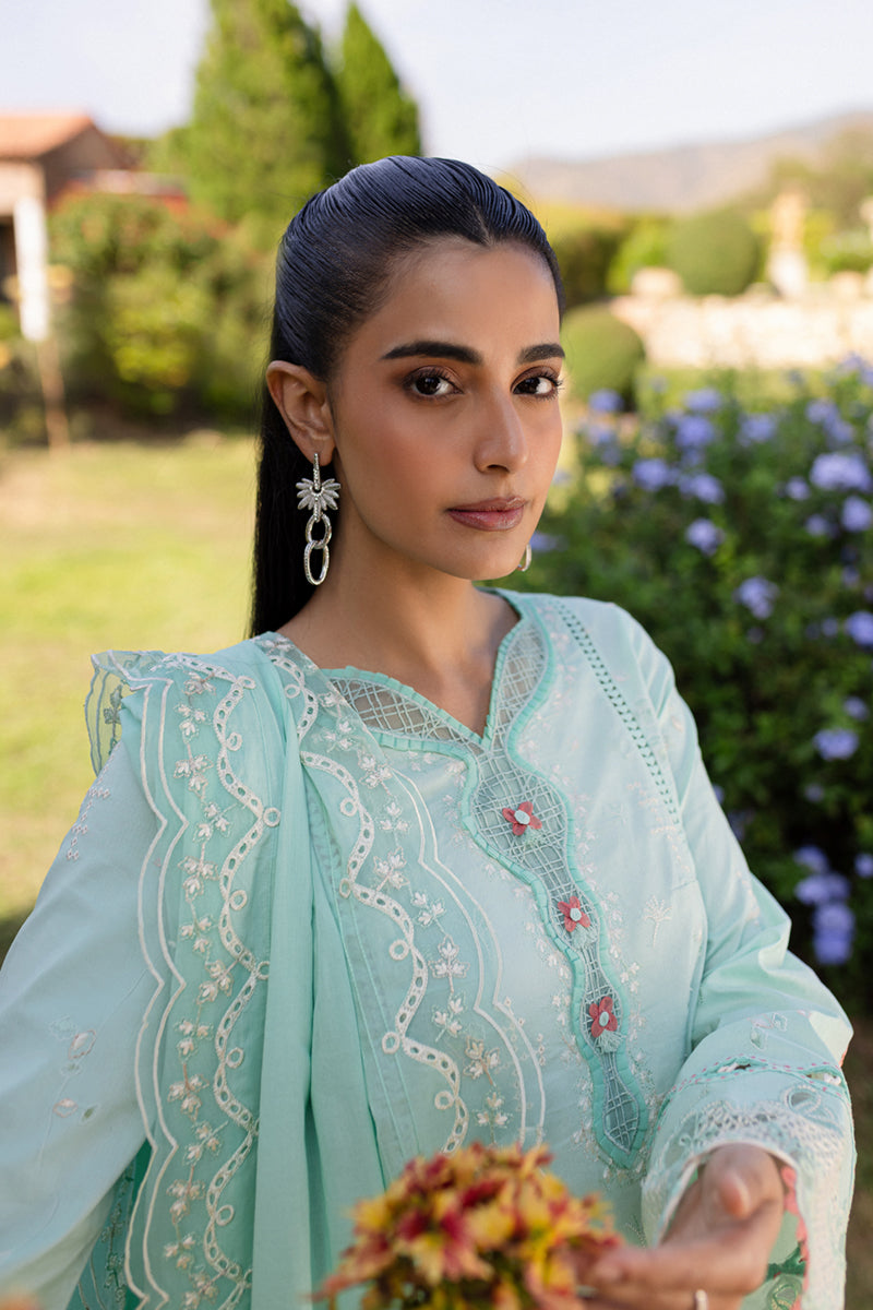 Qalamkar | Q Line Lawn 25 | QM-13 Helen - Official Qalamkar stockist in UK - Sakeena London