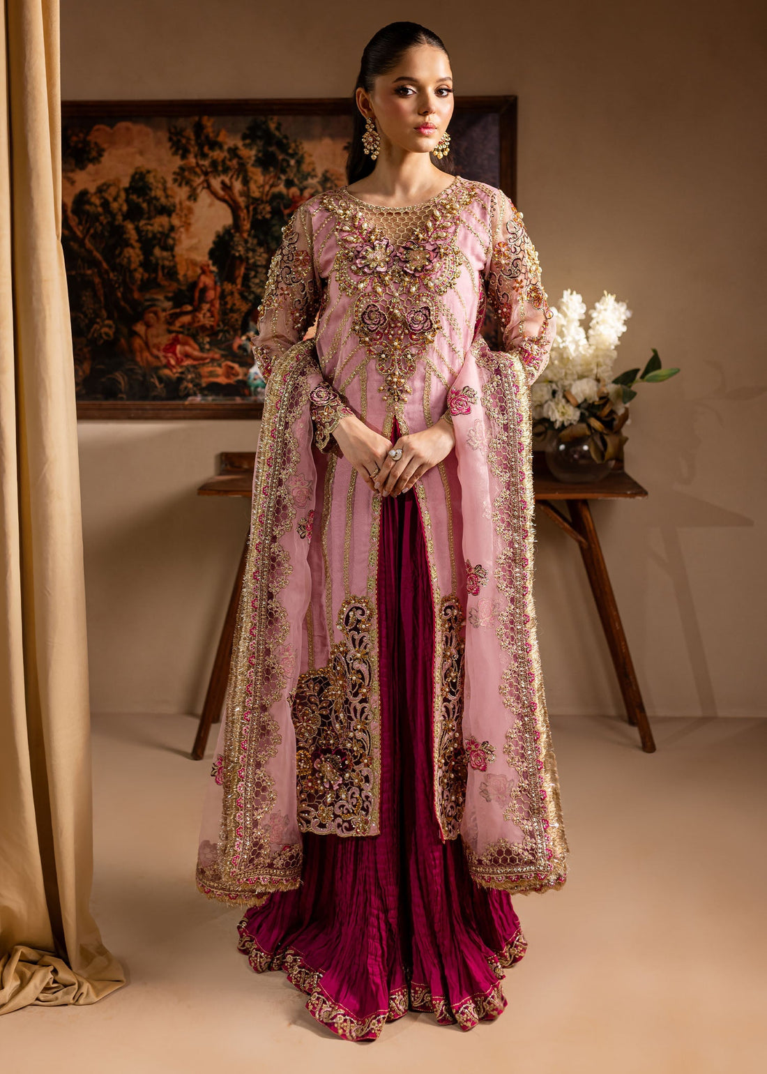 Maria Osama Khan | Lamhay Wedding Festive | Zarmina - Official Maria Osama Khan stockist in UK - Sakeena London