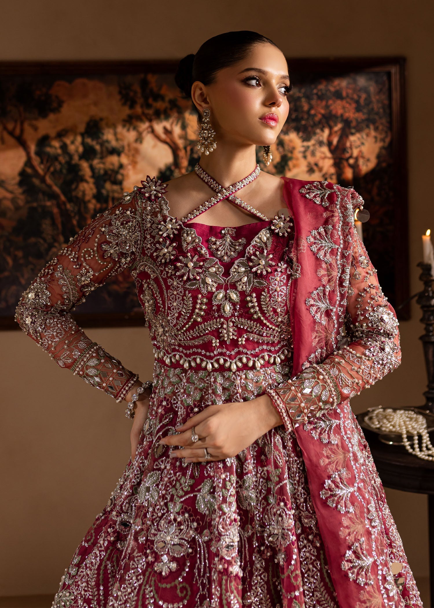 Maria Osama Khan | Lamhay Wedding Festive | Nayab - Official Maria Osama Khan stockist in UK - Sakeena London