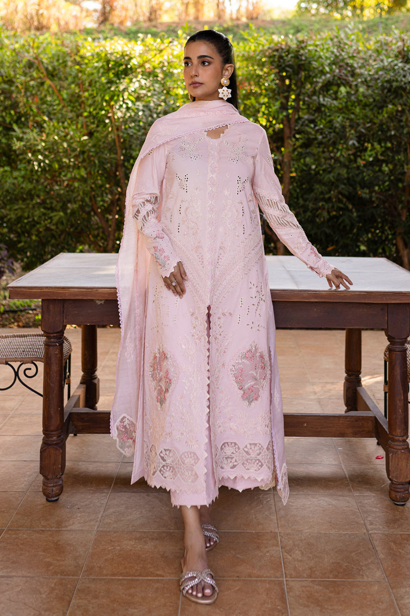 Qalamkar | Q Line Lawn 25 | QM-03 Rune - Official Qalamkar stockist in UK - Sakeena London