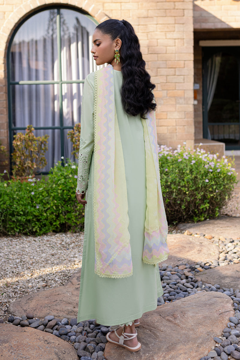 Qalamkar | Q Line Lawn 25 | QM-08 Maia - Official Qalamkar stockist in UK - Sakeena London