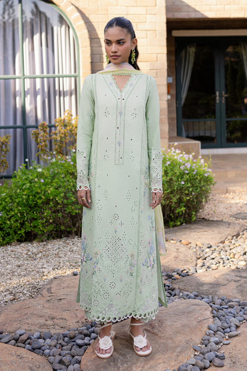 Qalamkar | Q Line Lawn 25 | QM-08 Maia - Official Qalamkar stockist in UK - Sakeena London