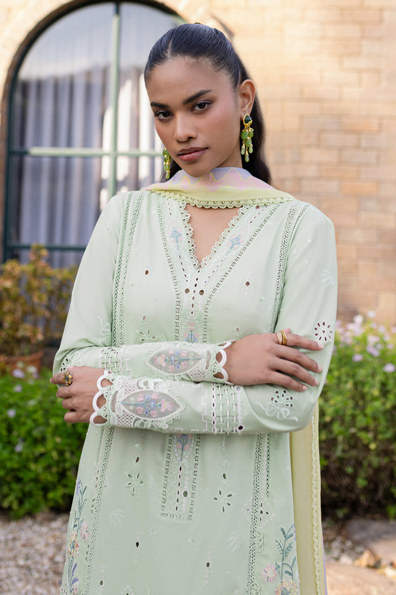 Qalamkar | Q Line Lawn 25 | QM-08 Maia - Official Qalamkar stockist in UK - Sakeena London