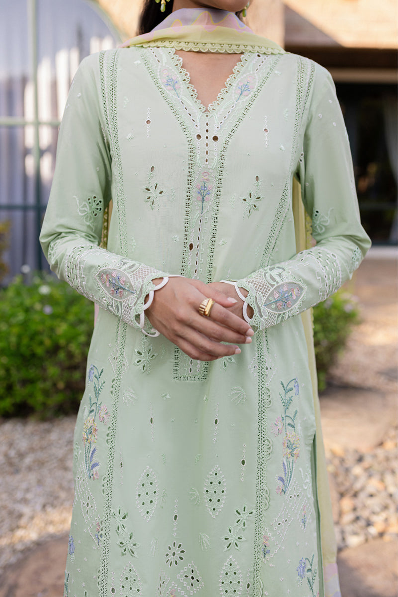 Qalamkar | Q Line Lawn 25 | QM-08 Maia - Official Qalamkar stockist in UK - Sakeena London