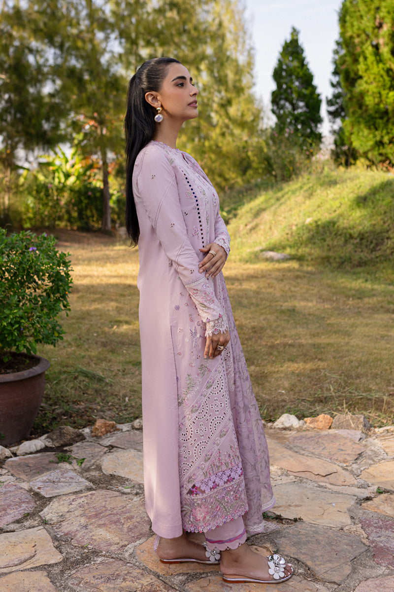 Qalamkar | Q Line Lawn 25 | QM-05 Cecilia - Official Qalamkar stockist in UK - Sakeena London