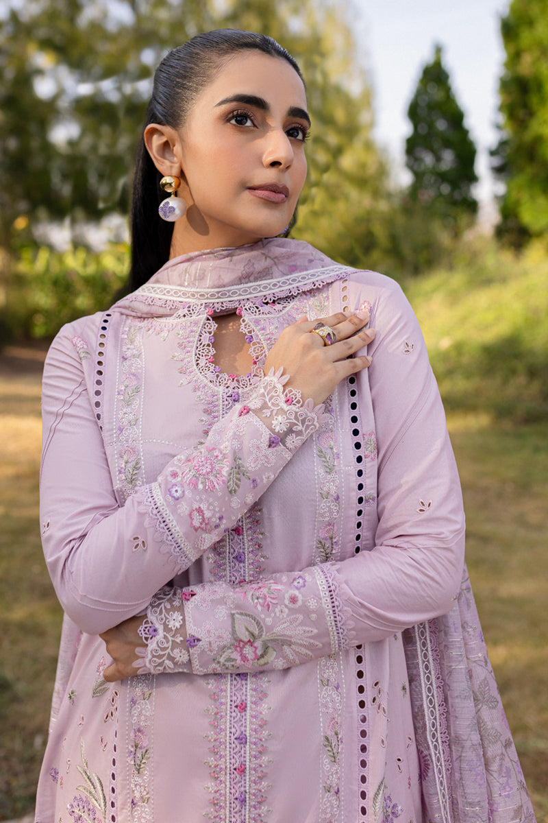 Qalamkar | Q Line Lawn 25 | QM-05 Cecilia - Official Qalamkar stockist in UK - Sakeena London