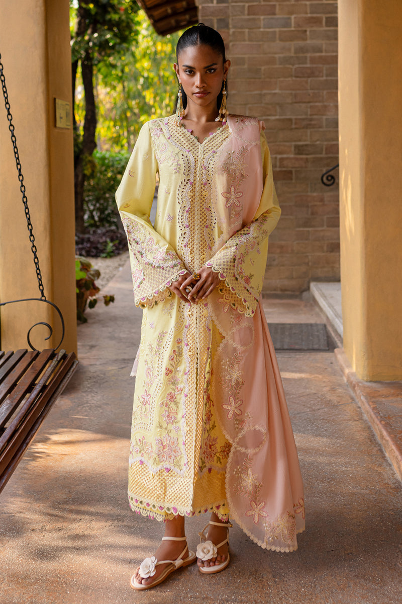 Qalamkar | Q Line Lawn 25 | QM-11 Ina - Official Qalamkar stockist in UK - Sakeena London