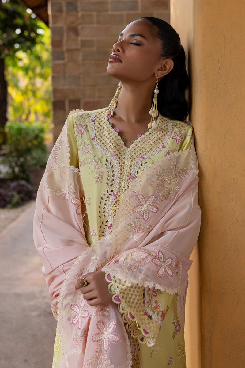 Qalamkar | Q Line Lawn 25 | QM-11 Ina - Official Qalamkar stockist in UK - Sakeena London