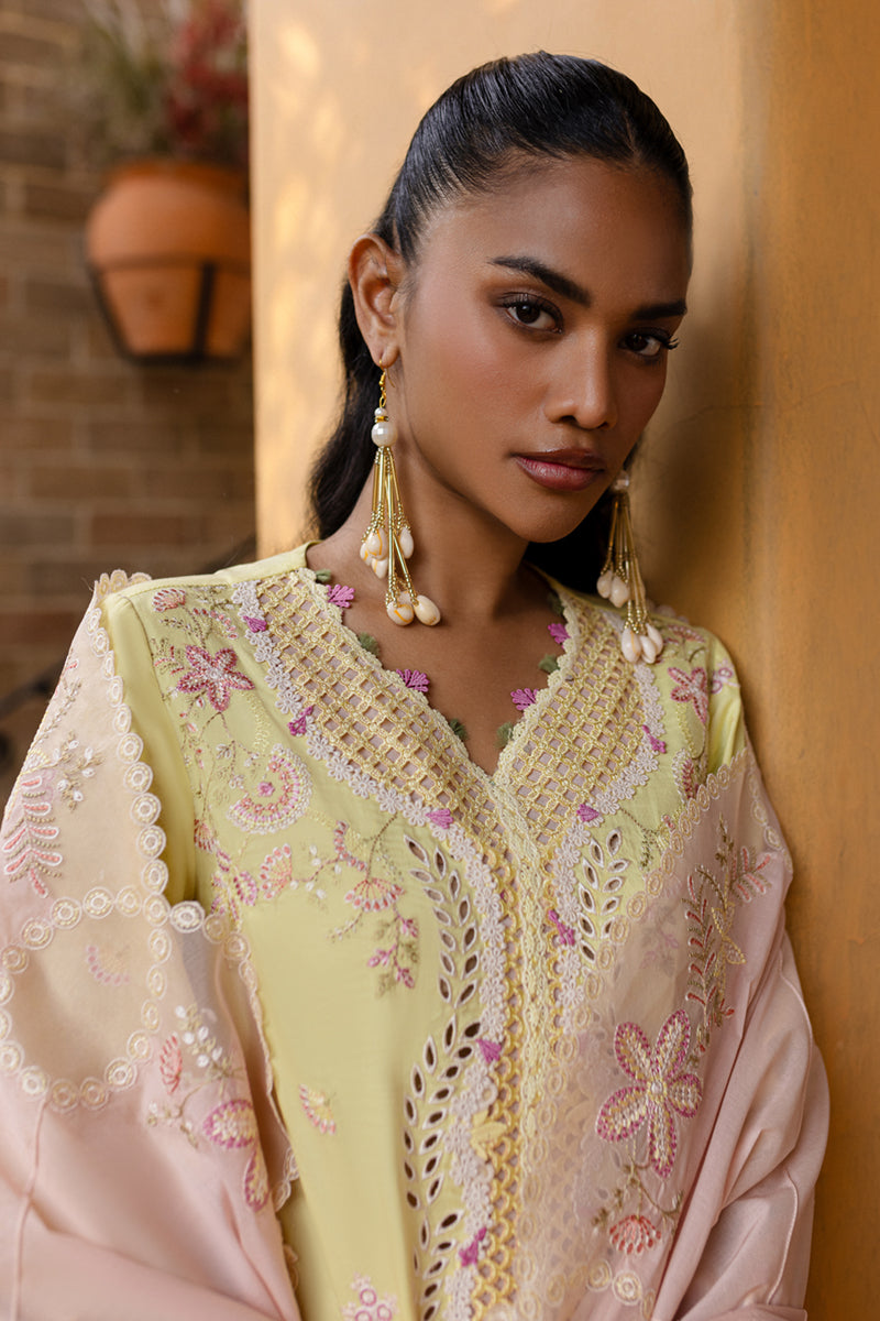 Qalamkar | Q Line Lawn 25 | QM-11 Ina - Official Qalamkar stockist in UK - Sakeena London